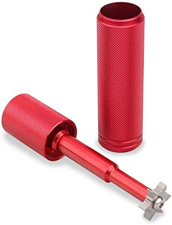 LZFAN Golf Club Groove Sharpener, Golf Club Cleaner and Iron Wedge Groove Sharpener Tool, Golf Club Regrooving Cleaning Tool 6-Tip, Golf Accessory