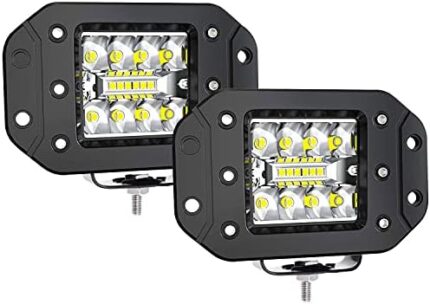 Led Work Lights 2PCS 42W LED Light Pods Upgraded Spot Flood Combo Beam Driving Light Backup Light for for Golf Cart Trucks Tractor SUV 4x4 ATV UTV
