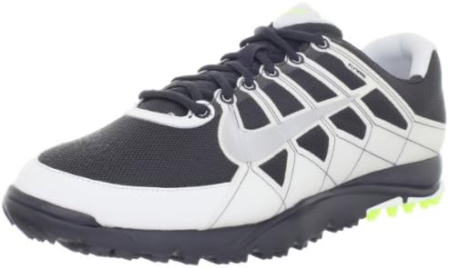 41Gb6OGltYL._AC_.jpg Nike Golf Men's Nike Air Range WP II Wide-M, Anthracite/Summit White/Metallic Silver, 11 W US - Image 1