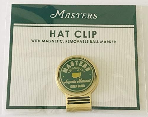 41GbA1ZdIrL._AC_.jpg 2021 Masters golf hat clip ball marker magnetic augusta national new pga - Image 1