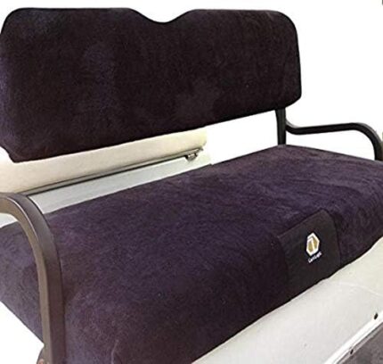 Cart Logic CL 12148 Cozi Cover Microfiber Golf Cart Seat Cover, Black