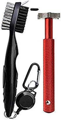 VideoPUP New Replacement Golf Groove Sharpener and Cleaner with 6 Heads for Golf Iron/Wedge Club, Regrooving Cleaning Tool 6-Tip, Golf Accessories