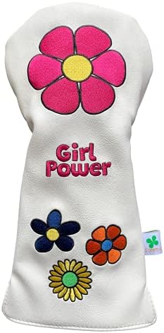 Foretra - Limited Edition Girl Power Design - Driver Head Cover - Tour Quality Golf Club Cover - Style and Customize Your Golf Bag