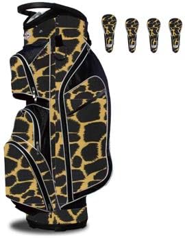 Taboo Fashions Monaco Lightweight Carry/Cart Bag Bundle with Club Covers
