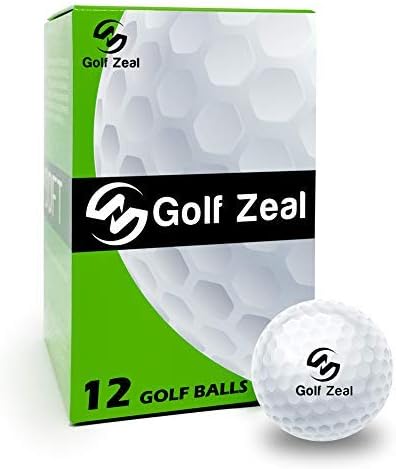 Kamizen Recycled Golf Balls, Practice Golf Balls Soft Golf Balls Pro Plus Golf Balls 3 Piece Urethane Maximum Distance(12-Pack)