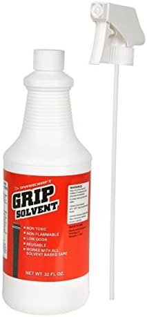 Dynacraft Golf Grip Solvent (Non-Toxic and Non-Flammable) 32 Ounces Bottle Bundle with Trigger Sprayer