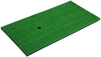 chengzui Golf Exercise Mat Golf Training Equipment Training Hitting Grass Pad Golf Hitting Mats for Backyard Indoor Outdoor Practice Aids Fitness Sports Supplies