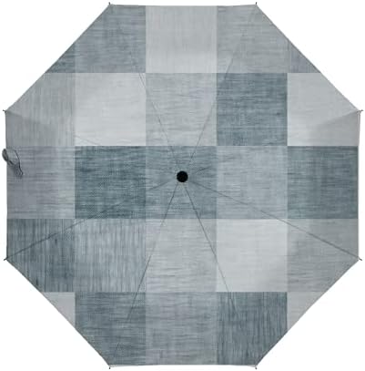 Golf Umbrella Oil Painting Landscape Colorful Trees Compact Auto Open Close Travel Sun Uv Windproof Folding Umbrella Portable Retractable Car Umbrellas Automatic Parasol With Black Anti-Uv Coating