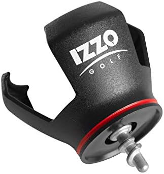 Izzo Golf Ball Grabber - Putter Grabber 3 Piece Prong Golf Ball Retriever Grabber with Screw in Design for Your Putter, Black