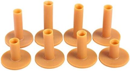 VGEBY1 Golf Tee, Golf Tees Holder Rubber Driving Range Tee Training Practice Tool Golf Accessory Perfect for Golf Course
