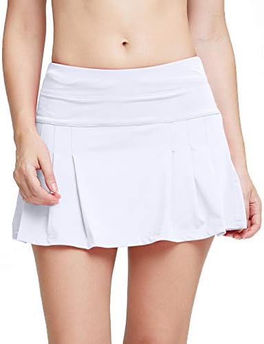 Women's Active Athletic Skort lightweight Quick Dry Shorts Breathable Running Tennis Golf Workout Skirt with Pockets