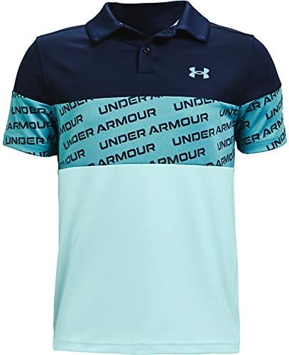 Under Armour Boys' Performance Wordmark Golf Polo