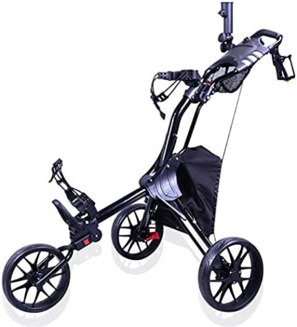 Golf Push Cart The end Golf Folding Golf Push Three Curved Three Golf Cart