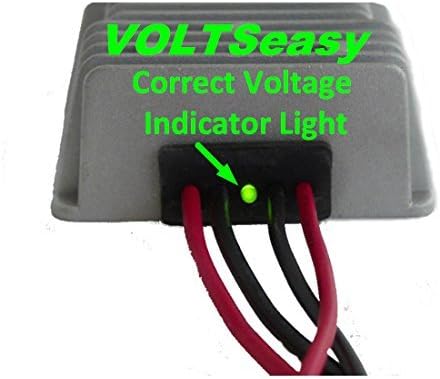 41XhXlp1oL._AC_.jpg TecScan VOLTSeasy Complete Golf Cart Voltage Reducer for 36v & 48v 20 amp 240 watt - Image 1