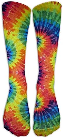 Tie Dye Unisex Casual Pattern Crew Socks Long Socks Boy's Girl's 50cm, One Color, One Size