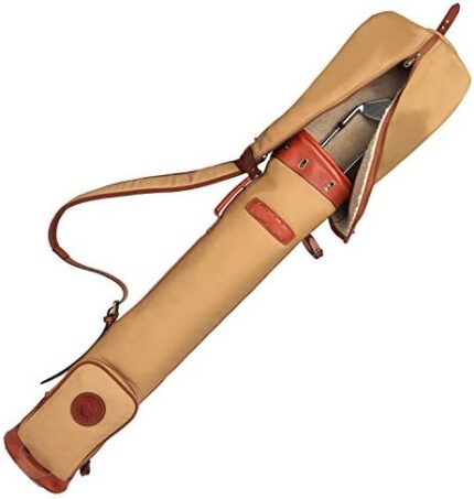 TOURBON Golf Training Accessories Golf Club Carry Bag Sunday Bag Pouch