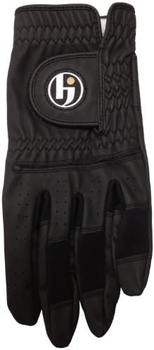 HJ Glove Men's Black Gripper Golf Glove