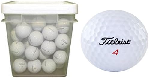 41b7tVCbqL._AC_.jpg Titleist 50 Ball Bucket DT Mix Used Golf Balls - Image 1