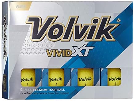 41bhXXgfvL._AC_.jpg Volvik Vivid XT Golf Ball (One Dozen) - Image 1