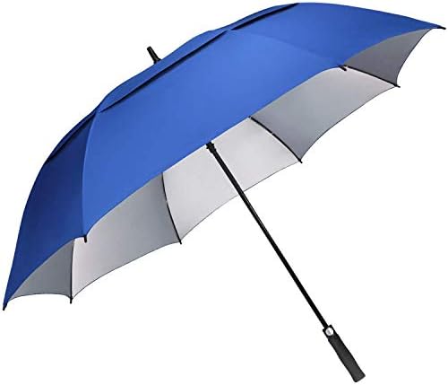 41f3t2Q4iSL._AC_.jpg G4Free 54/62/68 Inch Extra Large Windproof Golf Umbrella UV Protection Automatic Open Double Canopy Vented Sun Rain Umbrella Oversize Stick Umbrellas - Image 1