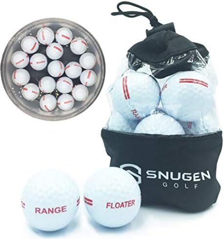 41fZG0xP2iL._AC_.jpg Snugen (TM) Floater Golf Range Balls, Practice Floating Balls - Image 1