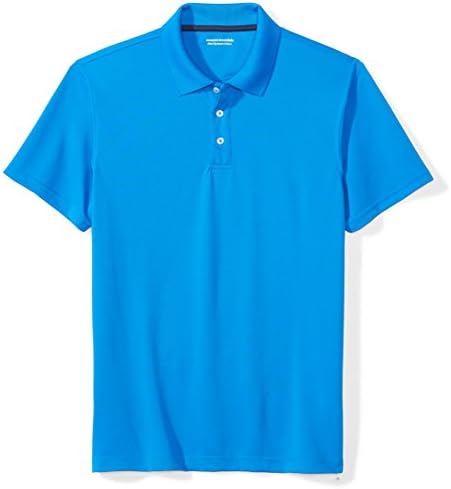 41fklMhEcwL._AC_.jpg Amazon Essentials Men's Slim-fit Golf Polo Shirt - Image 1