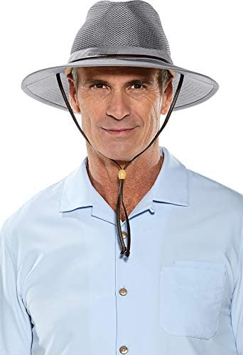 Coolibar UPF 50+ Men's Kaden Crushable Ventilated Hat - Sun Protective