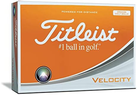 41hxGo48GQL._AC_.jpg Titleist Velocity Golf Balls (One Dozen) - Image 1