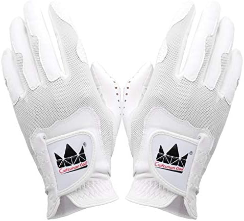 41lKD-ujxGL._AC_.jpg Craftsman Golf Women's Ladies Soft and Comfortable Golf Glove One Pair - Image 1