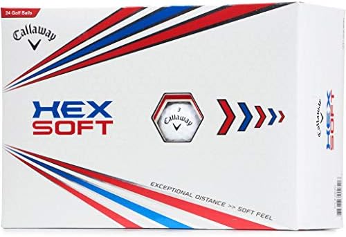 41mt7NOnEvL._AC_.jpg Callaway HEX Soft Golf Balls (3) - Image 1