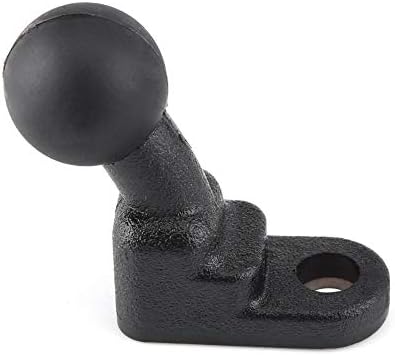 Universal Motorcycle Mirror Base Mounts Bracket Fixed Base Ball Holder, GPS Windshield Mount Holder with 10mm Hole