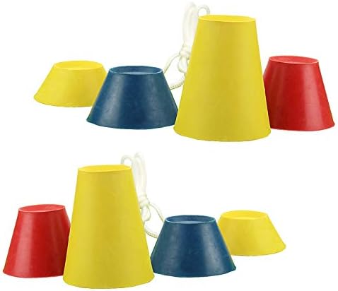 41nt3g4FLwL._AC_.jpg FINGER TEN Rubber Winter Golf Tees with 4 Different Heights 44mm 38mm 22mm 12mm for Frosty Days Durable Golfing Tee 4 in 1 Sizes for Hard Ground Home Driving Range Mat Training Practice - Image 1