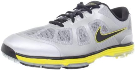 Nike Golf Men's Nike Lunar Ascend-M, Stadium Grey/Metallic Silver/Black, 10.5 W US