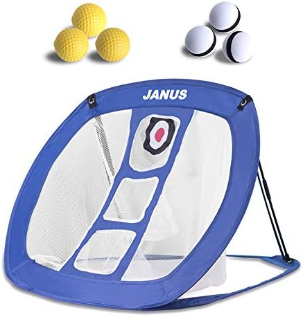 41oeAzyCJL._AC_.jpg JANUS Golf Net/Golf Accessories for Men/Golf nets for Backyard Driving,Golf Gifts,Backyard Game, Golf prcatice net. Including Putting mats Indoor and 12 Practice Golf Balls - Image 1