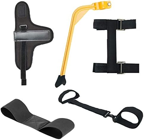 41og2z5-eDL._AC_.jpg KINGTOP Golf Swing Training Aids Combo- Arm Band, Elbow Correction, Wrist Hinge Trainer, Wrist Brace Band, Leg Rod Corrector, Improve Your Golf Game to The Next Level - Image 1