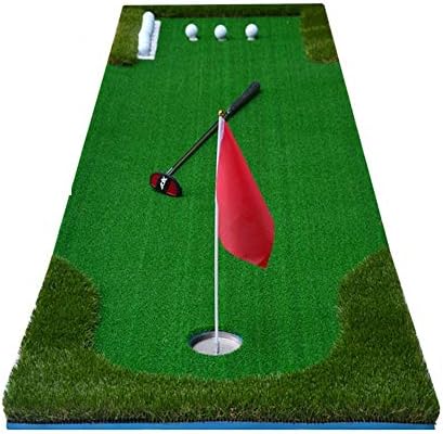 GERF Indoor and Outdoor Golf mat Golf Mini Artificial Green Putting Trainer Indoor/Outdoor Golf Putting Green/Mat-Golf Training Mat Includes