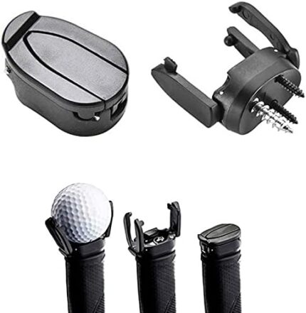 Golf Ball Pick Up-Golf Ball Retriever Grabber Claw Sucker Tool Mini Foldable Plastic Claw Grabber Sucker Golf Accessories for Putter Grip