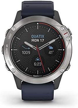 Garmin quatix 6 Multisport Marine Smartwatch, Comprehensive Boat Connectivity,Model Number: 010-02158-90