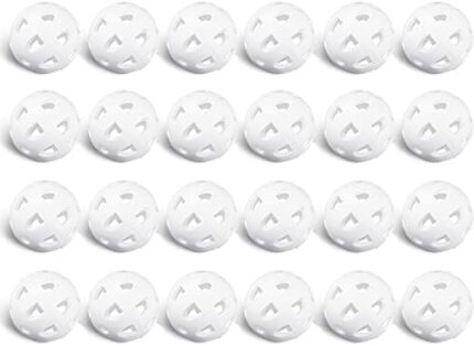 Champkey IMPACTECH Limited Flight Practice Golf Balls 24 Pack | Excellent Durability and Stability Golf Training Balls