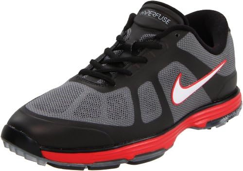 41rTrHbWRDL._AC_.jpg Nike Golf Men's Nike Lunar Ascend-M, Cool Grey/White/Black/Action Red, 12 W US - Image 1