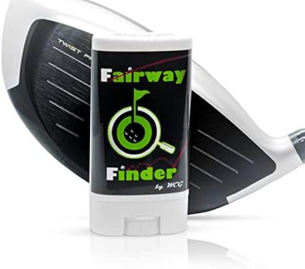 Fairway Finder Anti Slice, Anti Hook Compound | Increases Distance| Face Tape, Marking Practice Aid Gifts for Men | Golf Accessories