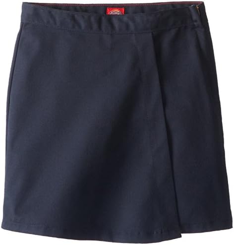 41x-KNSFAoL._AC_.jpg Dickies Girls' Faux Wrap Skort - Image 1