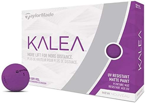 41zFTwOEAXL._AC_.jpg TaylorMade Kalea Golf Balls (One Dozen) - Image 1
