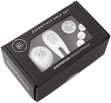 41zRZLAlCEL._AC_.jpg Magnum Brands Group Unisex's STMTRPGG1 Golf Gift Set, White, One Size - Image 1