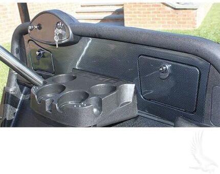 EZGO RXV Golf Cart Custom Dash - Carbon Fiber