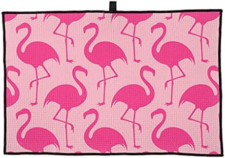 511hpcwp1GS._AC_.jpg Soft Microfiber Golf Towel Pink Flamingo Breathable Chilly Towel - for Yoga, Sport, Running, Gym, Workout,Camping, Fitness, Workout & More Activities - Image 1