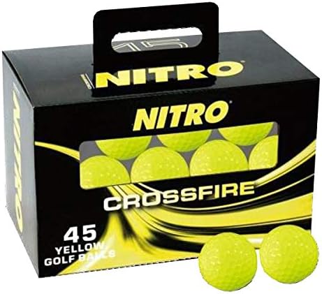 512DjO8gIoL._AC_.jpg Nitro Crossfire 45 Ball Pack - Yellow - Image 1