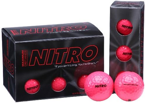516gJuSC6iL._AC_.jpg Nitro Maximum Distance Golf Ball (12-Pack) - Image 1