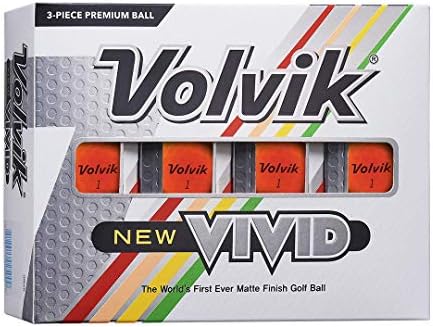 517KtyRThL._AC_.jpg Volvik 2020 Vivid 3 Pc Golf Matte Balls - Image 1