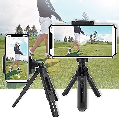 518bcvW7eXL._AC_.jpg Golf Phone Holder Clip Golf Swing Recording Training Aids,Record Golf Swing/Short Game/Putting,Golf Accessories,Universal Smartphone Holder for the Golf Trolley ,car Holder,Mobile phone holder,Selfi - Image 1